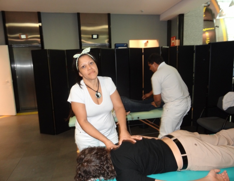 Massagem em Eventos na Berrini